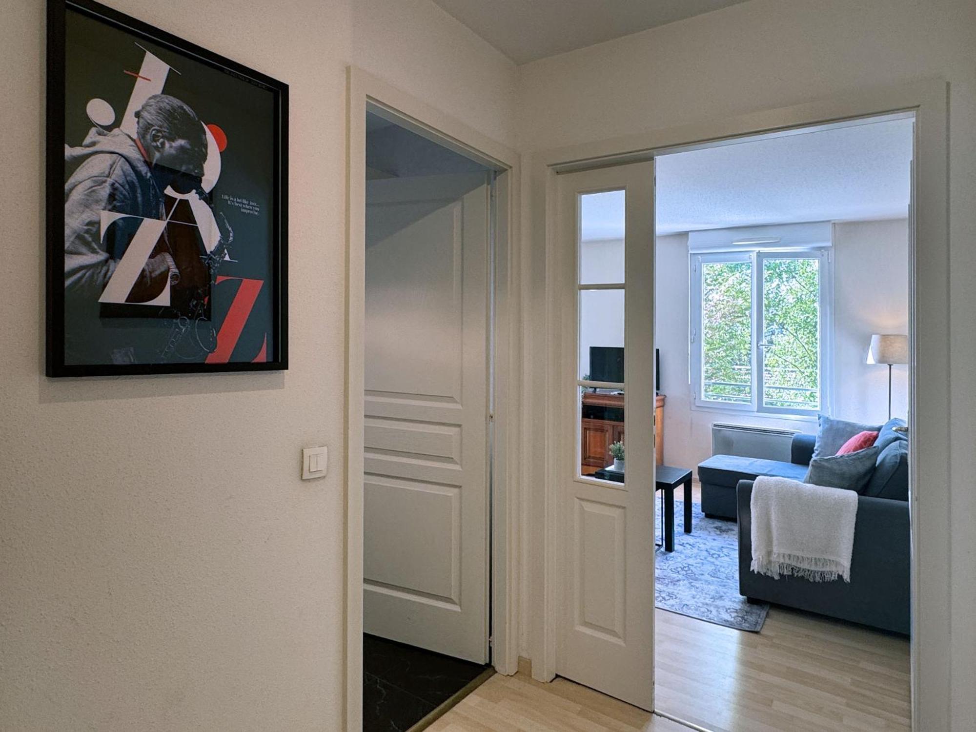 Appartement Joli 3p Avec Terrasse Et Garage Proche Centre Strasbourg